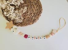 Cargar imagen en el visor de la galería, Chupeteros primera etapa conejo/elefante crochet