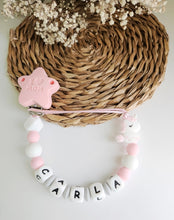 Cargar imagen en el visor de la galería, Chupetero mordedor Personalizado (Modelo Unicornio)