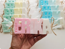 Cargar imagen en el visor de la galería, Jabones Letras XL