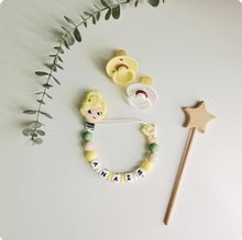 Cargar imagen en el visor de la galería, Chupetero Personalizado ( Modelo Campanilla )