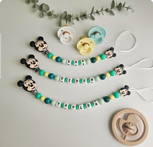 Cargar imagen en el visor de la galería, Chupetero Personalizado ( Modelo Minnie y Mickey )