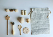 Cargar imagen en el visor de la galería, Saco de los tesoros 100% Madera