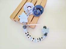 Cargar imagen en el visor de la galería, Chupetero Personalizado (Modelo Estrella)