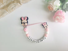 Cargar imagen en el visor de la galería, Chupetero Personalizado ( Modelo Minnie y Mickey )