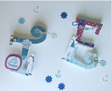 Cargar imagen en el visor de la galería, Letras Personalizadas Scrap (Modelo Alexandra)