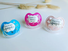 Cargar imagen en el visor de la galería, Chupetes con frases 0-6