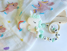 Cargar imagen en el visor de la galería, Pulsera mordedor Unicornio