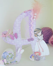 Cargar imagen en el visor de la galería, Letras Personalizadas Scrap (Modelo Alexandra)