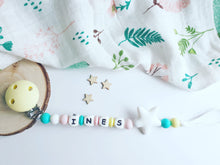 Cargar imagen en el visor de la galería, Chupetero Personalizado (Modelo estrella de mar )