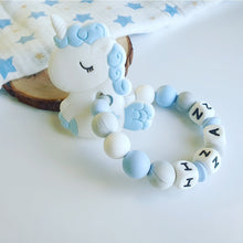 Cargar imagen en el visor de la galería, Pulsera mordedor Unicornio