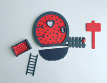 Cargar imagen en el visor de la galería, Puerta del Ratoncito Pérez (Modelo Silvia)