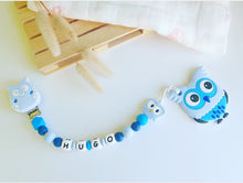 Cargar imagen en el visor de la galería, Chupetero mordedor Personalizado (Modelo Búho)