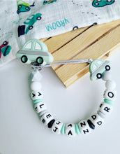 Cargar imagen en el visor de la galería, Chupetero Personalizado ( Modelo Coche )