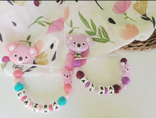 Cargar imagen en el visor de la galería, Chupetero Personalizado ( Modelo Koala )