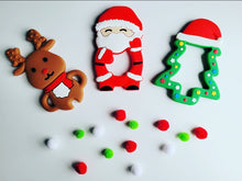 Cargar imagen en el visor de la galería, Mordedores para Chupeteros /colgador carrito Navideños