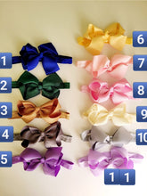 Cargar imagen en el visor de la galería, Cinta / turbante Lazo grande Bebé