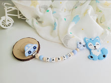 Cargar imagen en el visor de la galería, Chupetero Personalizado ( Modelo Coche )