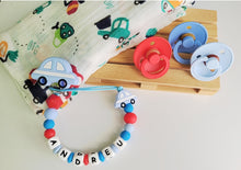 Cargar imagen en el visor de la galería, Chupetero Personalizado ( Modelo Coche )