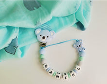 Cargar imagen en el visor de la galería, Chupetero Personalizado ( Modelo Koala )