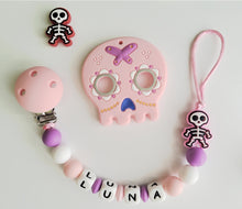 Cargar imagen en el visor de la galería, Chupetero Personalizado Huesitos