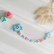 Cargar imagen en el visor de la galería, Chupetero Personalizado ( Modelo Sonic )