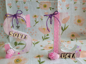 Letras Personalizadas Scrap (Modelo Sheila)