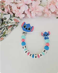 Chupetero Personalizado ( Modelo Stitch )