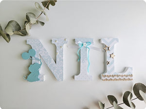 Letras Personalizadas Scrap (Modelo Silvia)