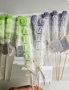 Jabones Personalizados Brocheta