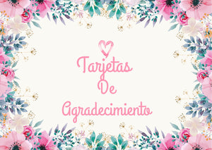 Tarjetas de agradecimiento