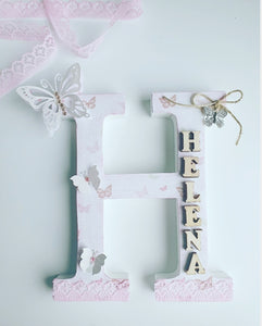 Letras Personalizadas Scrap (Modelo Sheila)