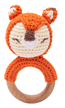 Cargar imagen en el visor de la galería, Sonajero amigurumi animales
