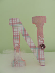 Letras Personalizadas Scrap (Modelo Sheila)