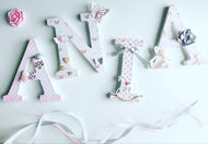 Letras Personalizadas Scrap (Modelo Sheila)