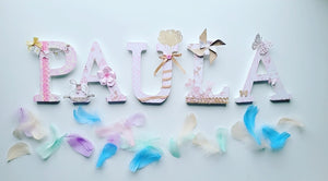 Letras Personalizadas Scrap (Modelo Sheila)