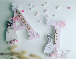 Letras Personalizadas Scrap (Modelo Sheila)