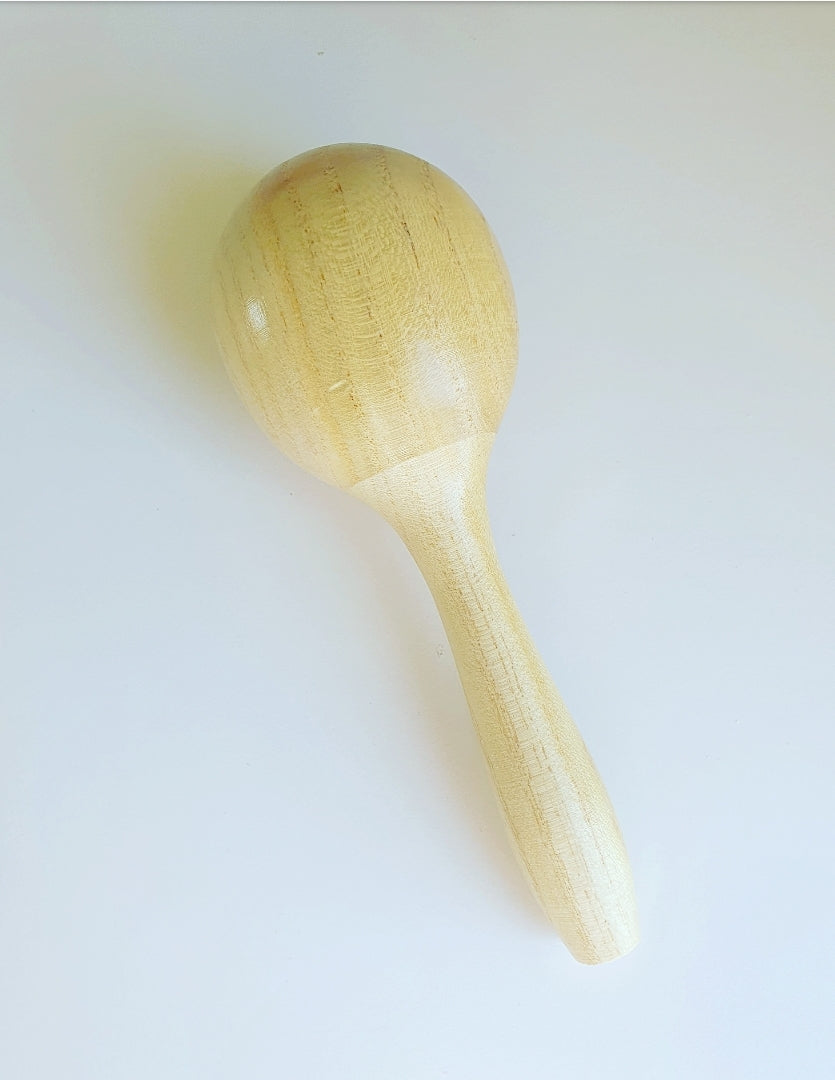 Maraca de madera