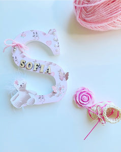 Letras Personalizadas Scrap (Modelo Sheila)