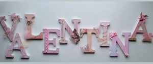 Letras Personalizadas Scrap (Modelo Sheila)