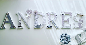 Letras Personalizadas Scrap (Modelo Sheila)