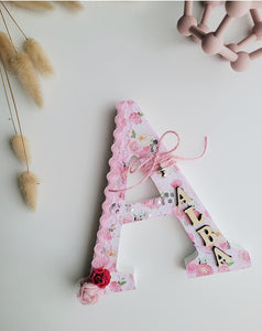 Letras Personalizadas Scrap (Modelo Sheila)