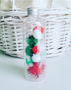 Botellas Sensoriales especial Navidad