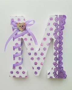 Letras Personalizadas Scrap (Modelo Sheila)