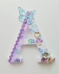 Letras Personalizadas Scrap (Modelo Sheila)