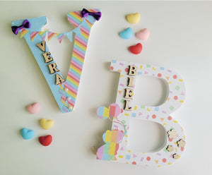 Letras Personalizadas Scrap (Modelo Sheila)