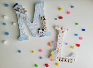 Letras Personalizadas Scrap (Modelo Sheila)