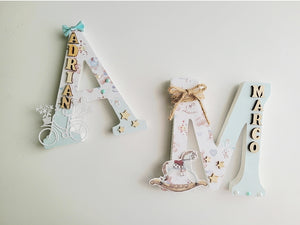 Letras Personalizadas Scrap (Modelo Sheila)