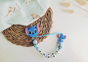 Chupetero Personalizado ( Modelo Stitch )