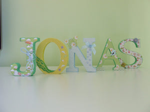 Letras Personalizadas Scrap (Modelo Silvia)