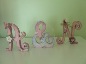 Letras Personalizadas Scrap (Modelo Alexandra)